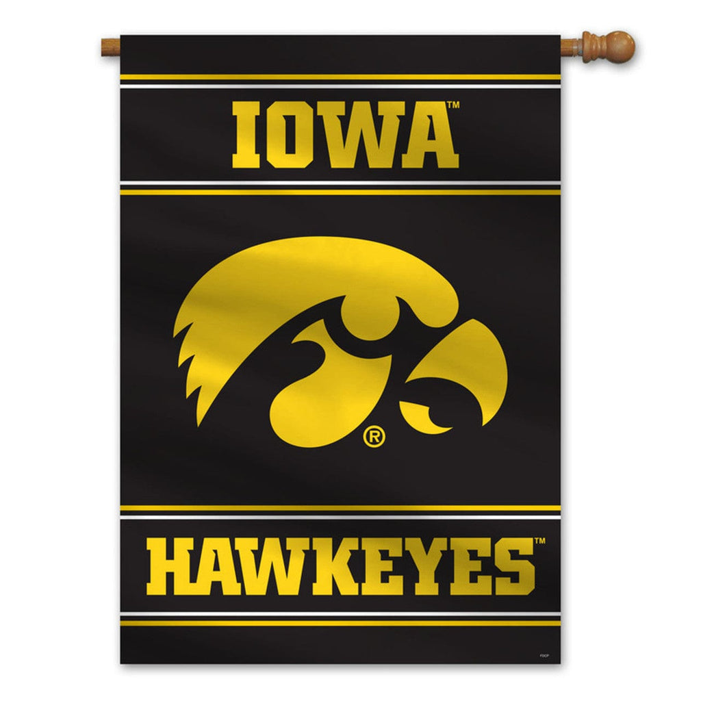 Iowa Hawkeyes Iowa Hawkeyes Banner 28x40 House Flag Style 2 Sided CO 023245448970