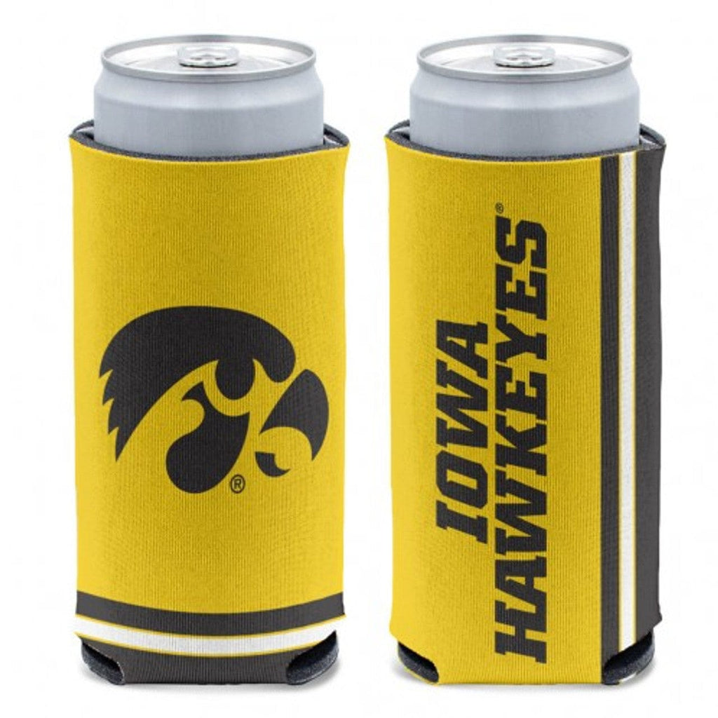 Slim Can Coolers Iowa Hawkeyes Can Cooler Slim Can Design 194166081185