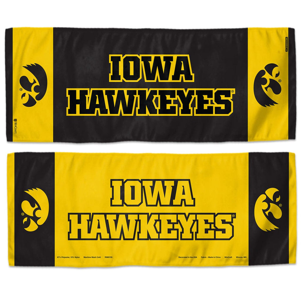 Towel Cooling Iowa Hawkeyes Cooling Towel 12x30 099606230485