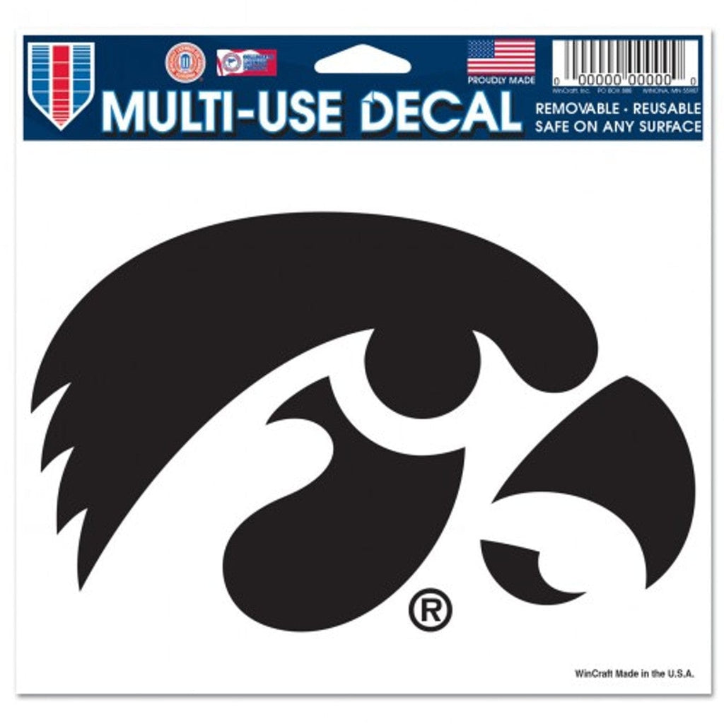 Decal 5x6 Multi Use Color Iowa Hawkeyes Decal 5x6 Ultra Color 032085202321