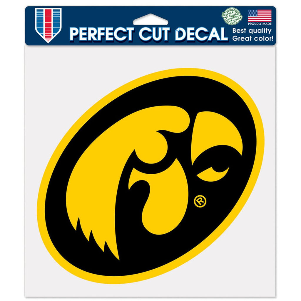Decal 8x8 Perfect Cut Color Iowa Hawkeyes Decal 8x8 Die Cut Color 032085803115