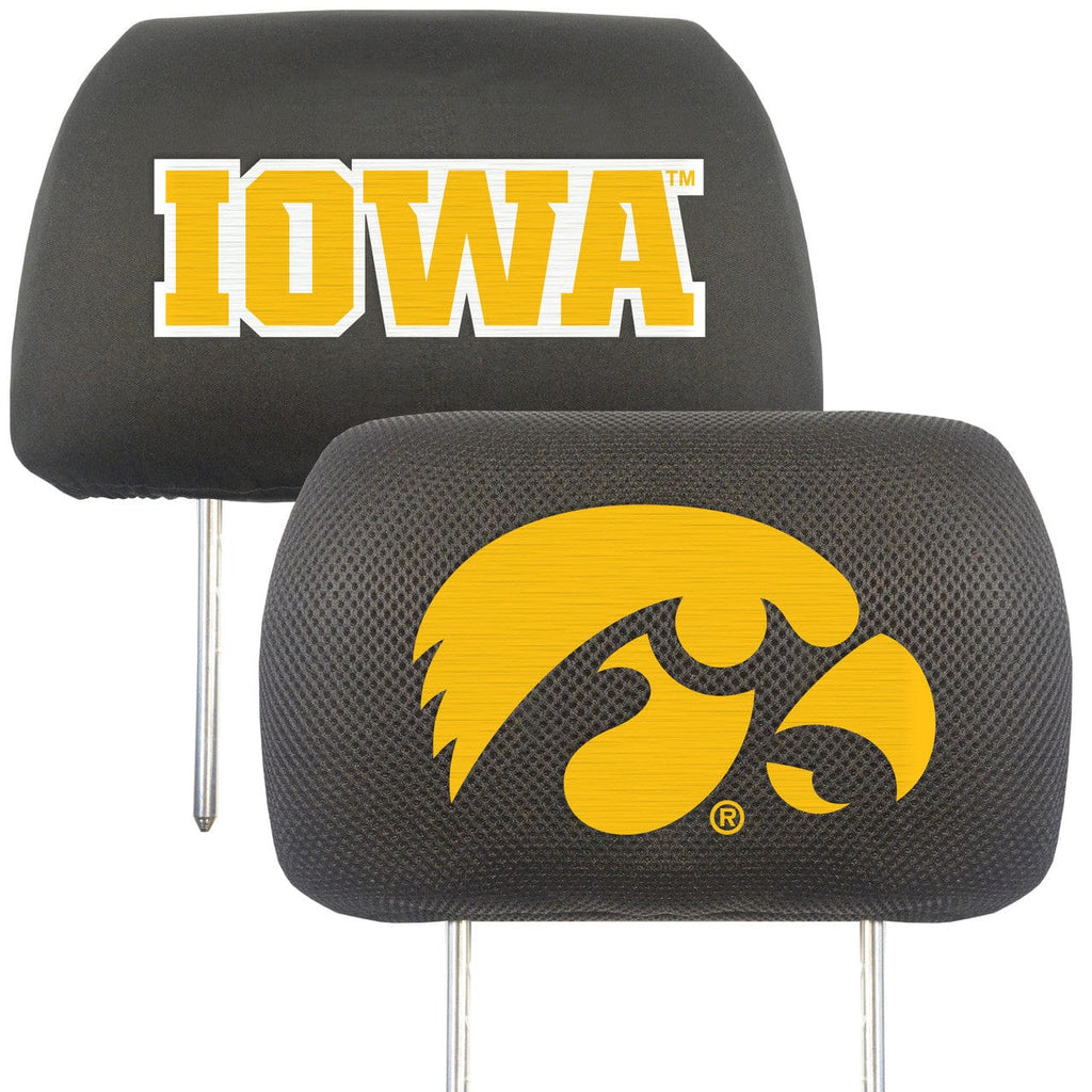 Auto Headrest Covers Iowa Hawkeyes Headrest Covers FanMats 842989025717