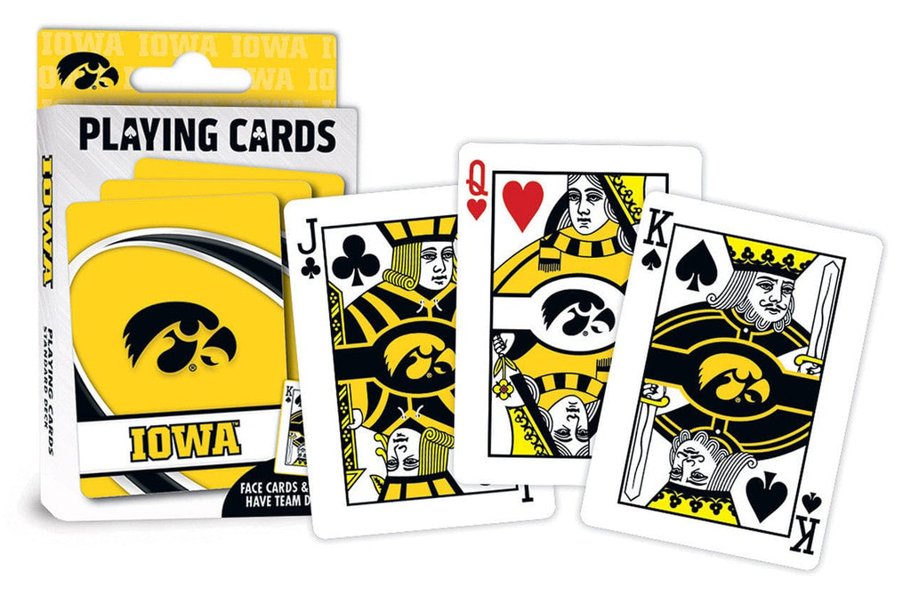 Playing Cards Iowa Hawkeyes Playing Cards Logo 705988011647