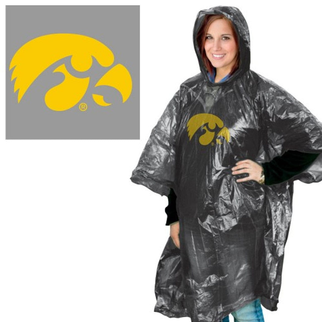 Rain Ponchos Iowa Hawkeyes Rain Poncho 099606252982