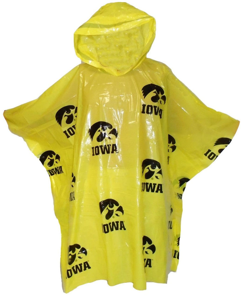 Apparel Misc. Iowa Hawkeyes Rain Poncho Storm Duds 721935111776