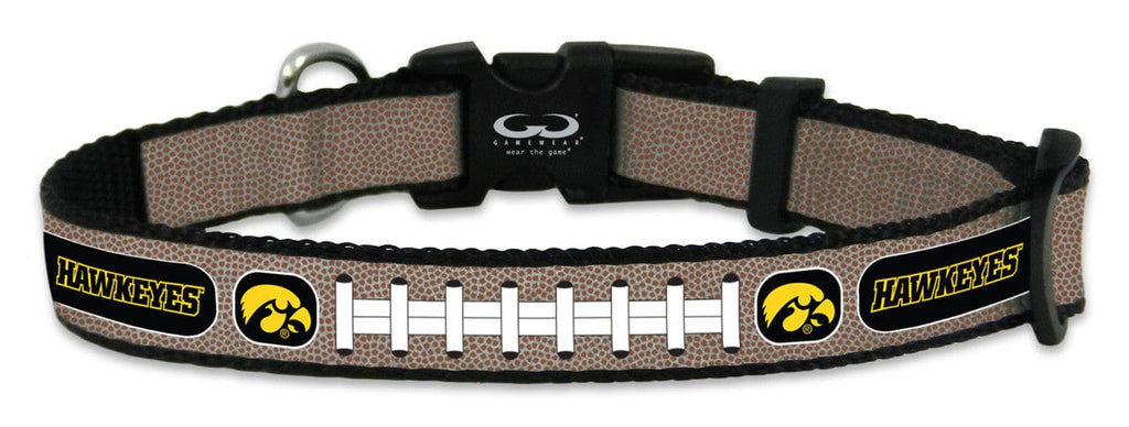 Pet Fan Gear Collar Iowa Hawkeyes Reflective Toy Football Collar 844214070165