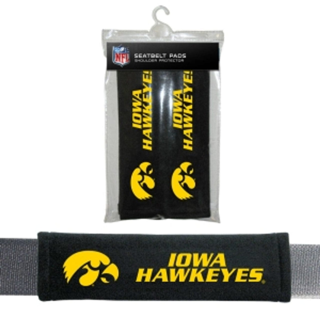 Iowa Hawkeyes Iowa Hawkeyes Seat Belt Pads CO 023245567275