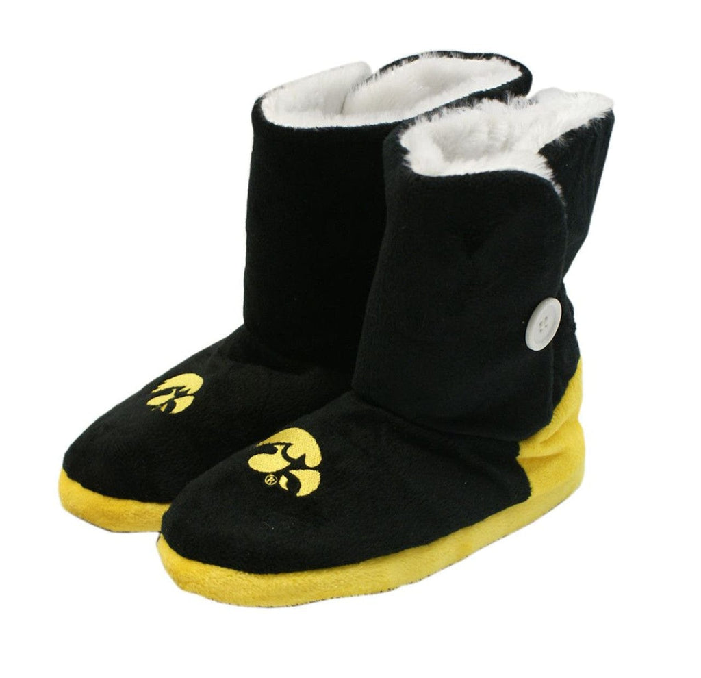 Iowa Hawkeyes Iowa Hawkeyes Slippers - Womens Boot (12 pc case) CO 884966215575