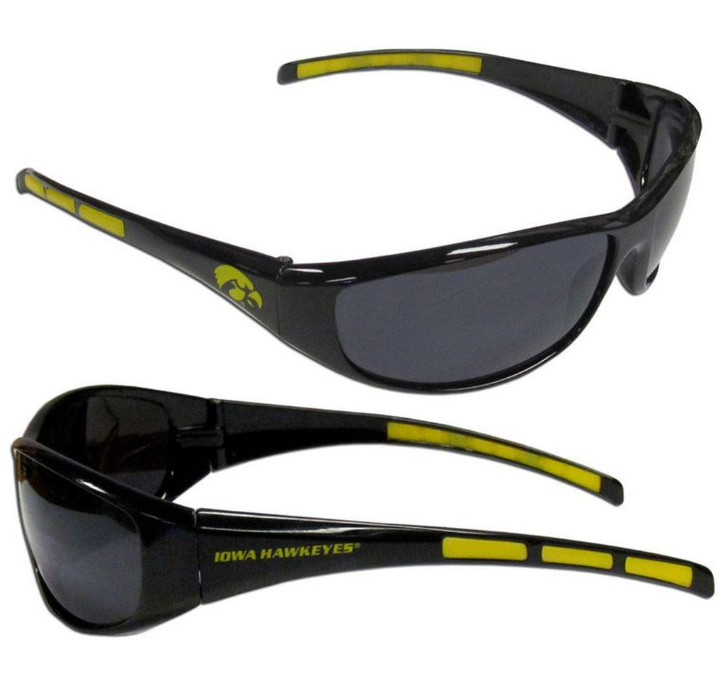 Sunglasses Wrap Style Iowa Hawkeyes Sunglasses - Wrap 754603168994