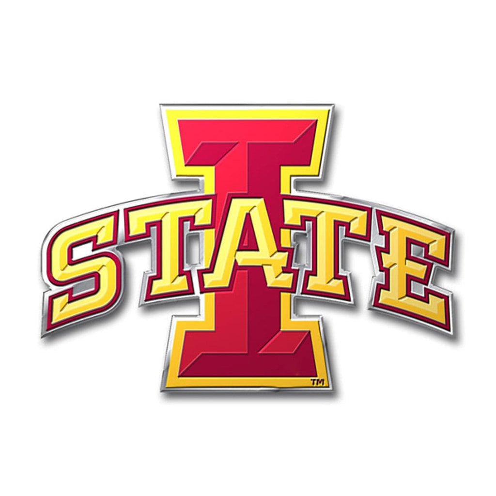 Auto Emblem Color Iowa State Cyclones Auto Emblem - Color 681620633269