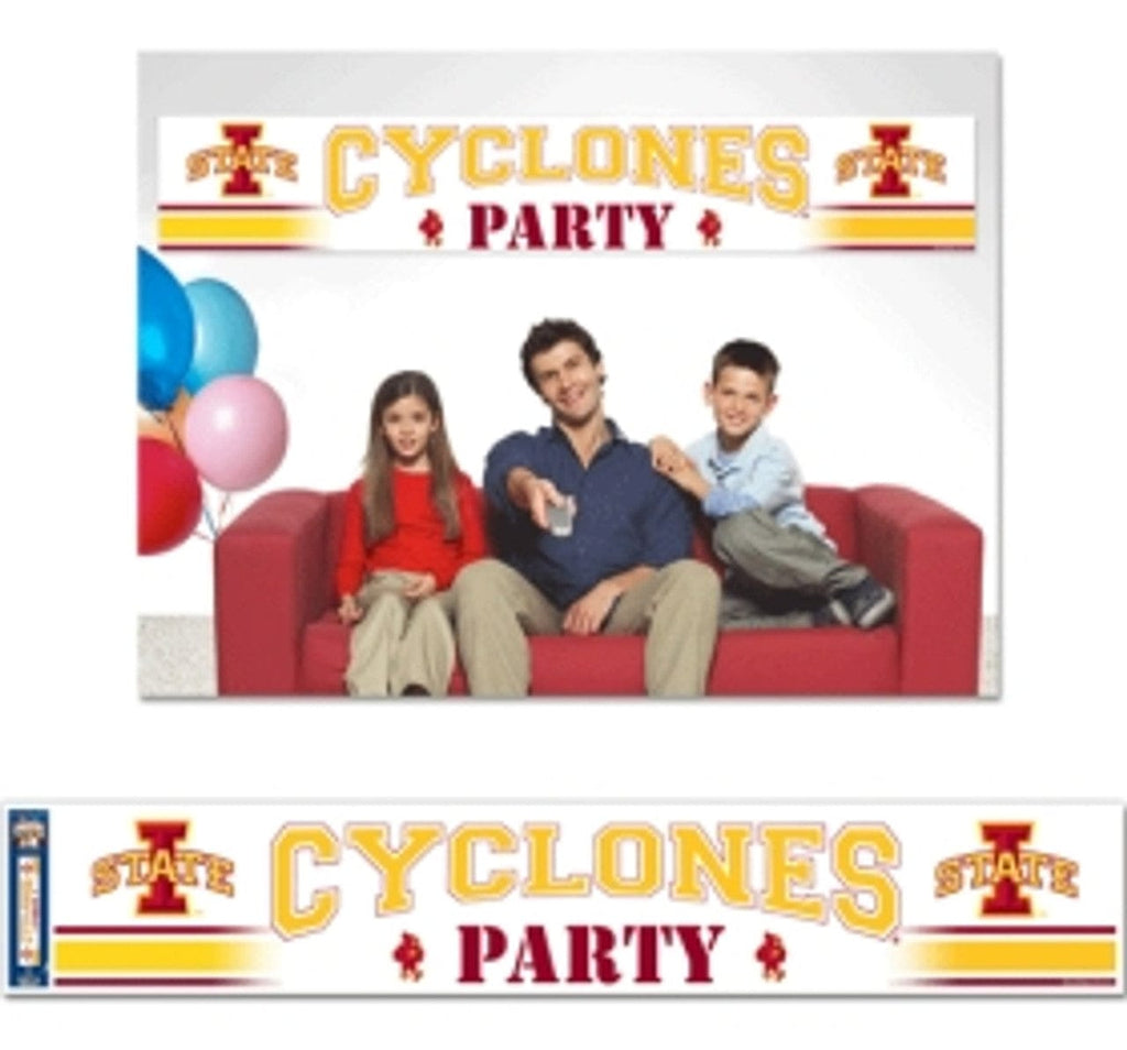 Iowa State Cyclones Iowa State Cyclones Banner 12x65 Party Style CO 032085501226