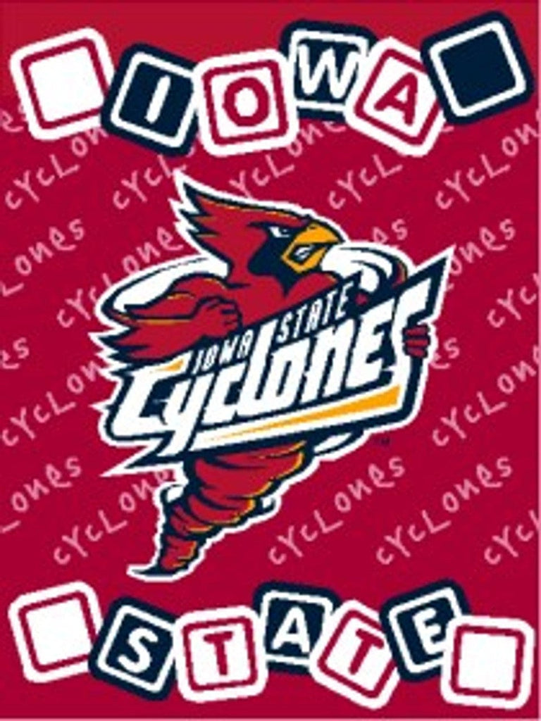 Blankets Acrylic Iowa State Cyclones Blanket 36x48 Woven Baby Throw 087918733770