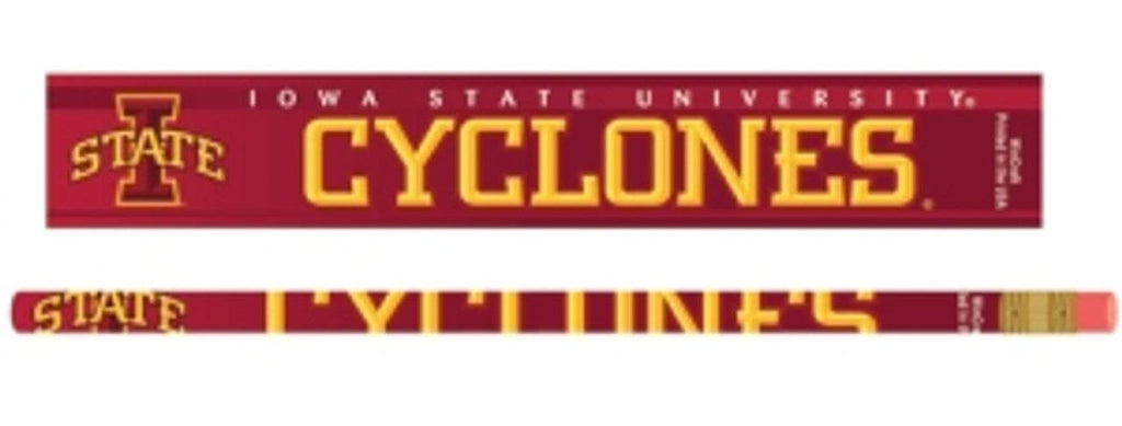 Pencil 6 Pack Iowa State Cyclones Pencil 6 Pack 032085159243