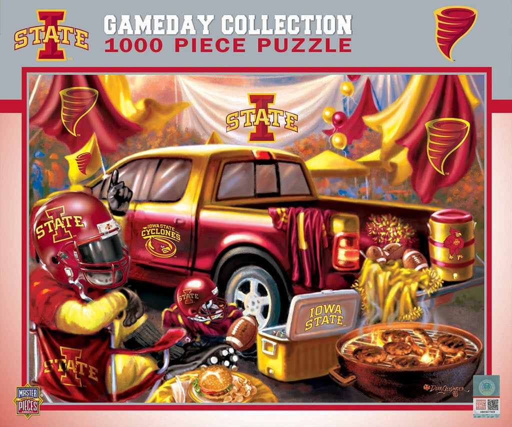 Puzzle 1000 Piece Iowa State Cyclones Puzzle 1000 Piece Gameday Design 705988010545