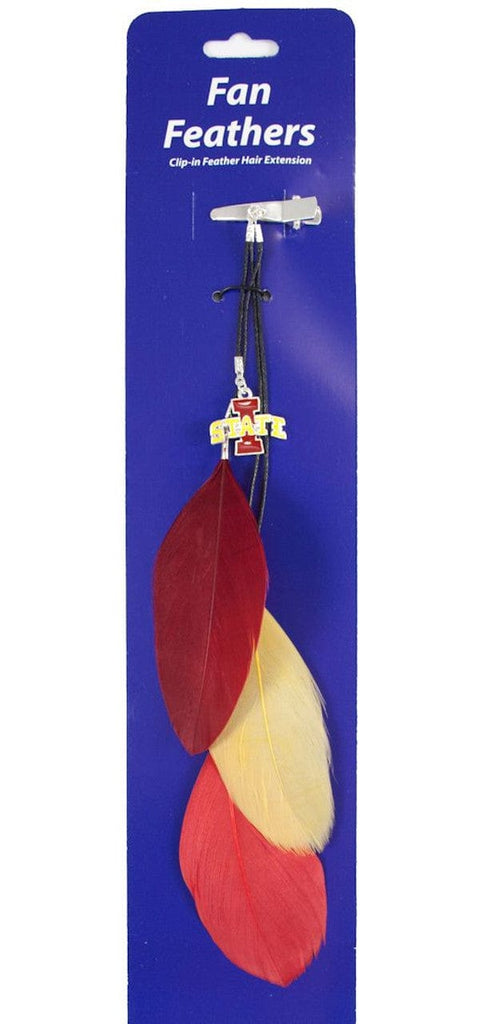 Iowa State Cyclones Iowa State Cyclones Team Color Feather Hair Clip CO 686699154233