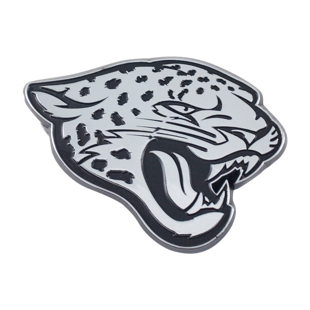 Jacksonville Jaguars Jacksonville Jaguars Auto Emblem Premium Metal Chrome 842281115413