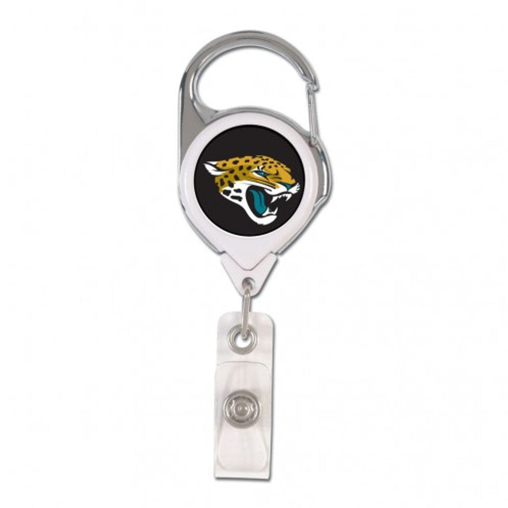 Badge Holders Jacksonville Jaguars Badge Holder Premium Retractable 032085474018