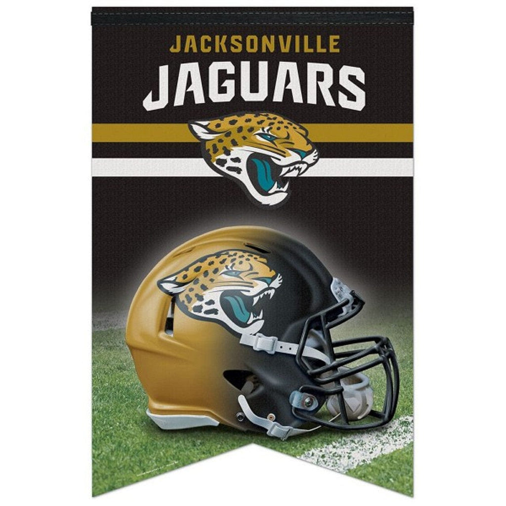 Pennant 17x26 Jacksonville Jaguars Banner 17x26 Pennant Style Premium Felt 032085941428