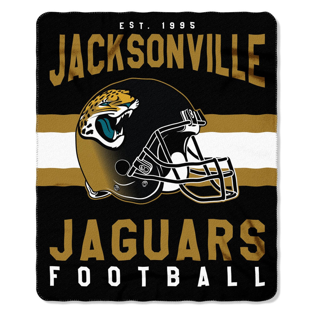 Blankets Fleece Jacksonville Jaguars Blanket 50x60 Fleece Singular Design 087918350120