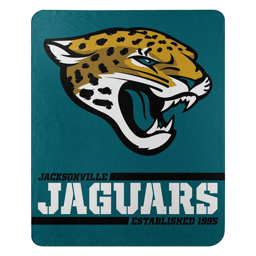 Blankets Fleece Jacksonville Jaguars Blanket 50x60 Fleece Split Wide Design 190604129570