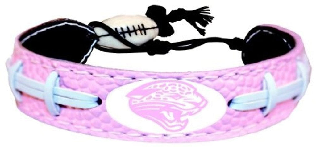 Jacksonville Jaguars Jacksonville Jaguars Bracelet Pink Football CO 844214022010