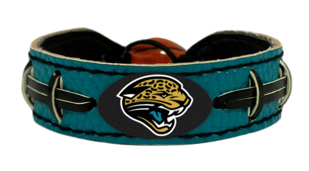 Jacksonville Jaguars Jacksonville Jaguars Bracelet Team Color Football Alternate CO 844214022034