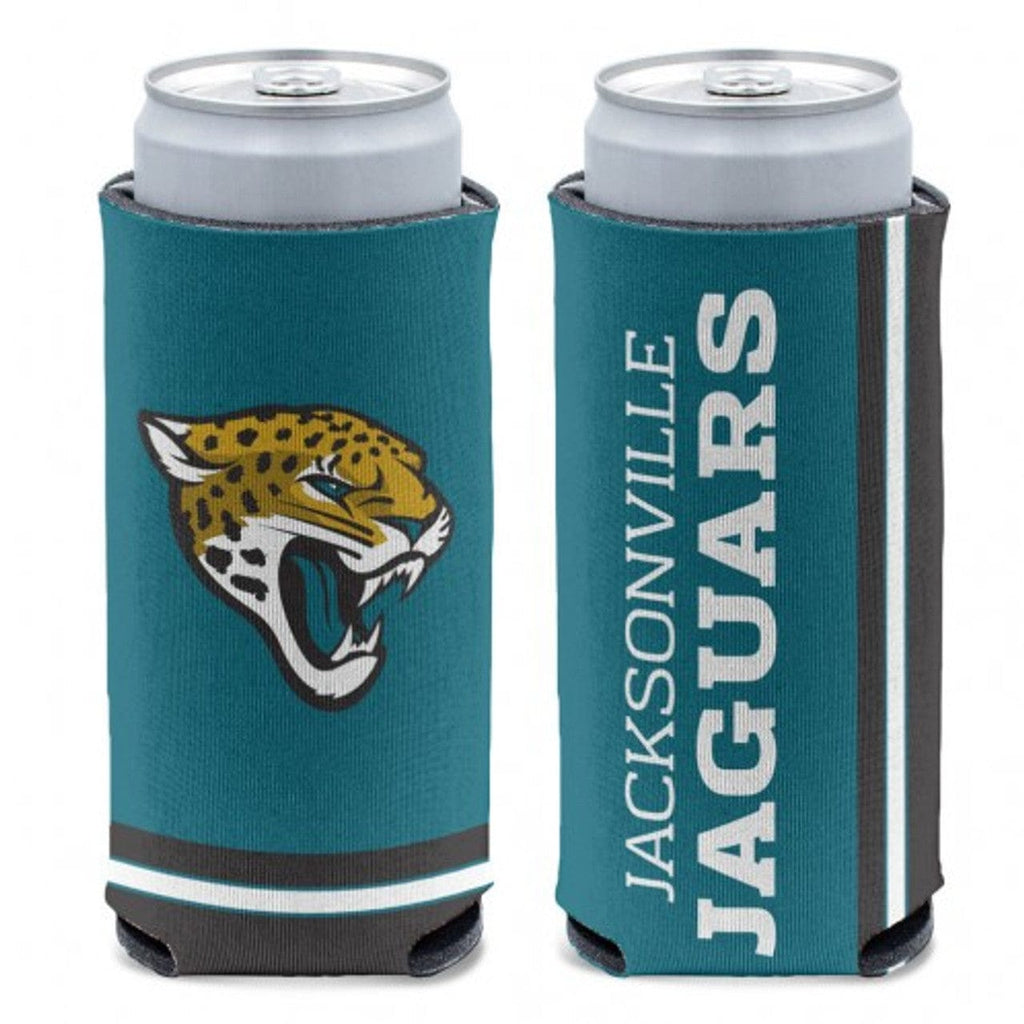 Slim Can Coolers Jacksonville Jaguars Can Cooler Slim Can Design 194166088382