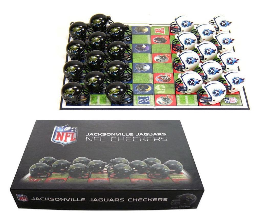 Jacksonville Jaguars Jacksonville Jaguars Checker Set CO 767345121202