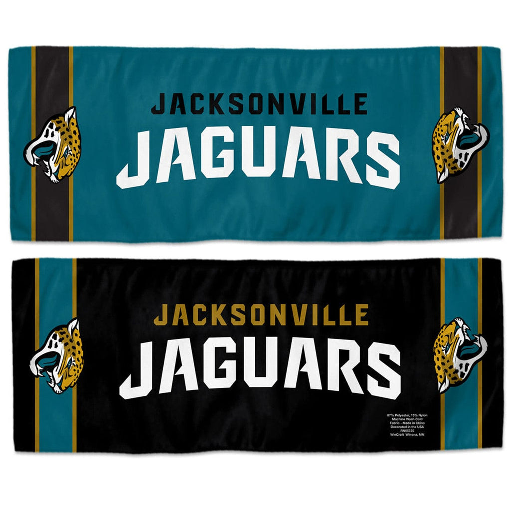 Towel Cooling Jacksonville Jaguars Cooling Towel 12x30 099606230720
