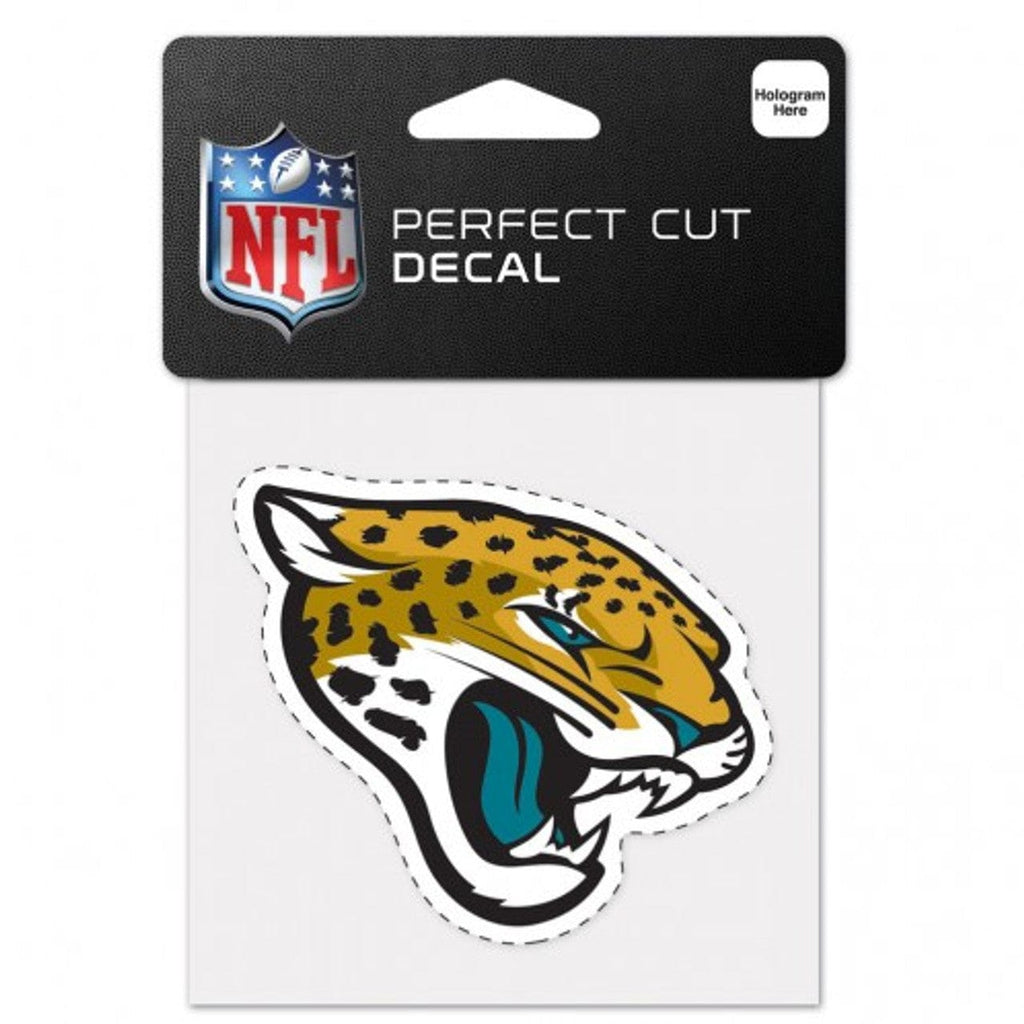 Decal 4x4 Perfect Cut Color Jacksonville Jaguars Decal 4x4 Perfect Cut Color 032085630490