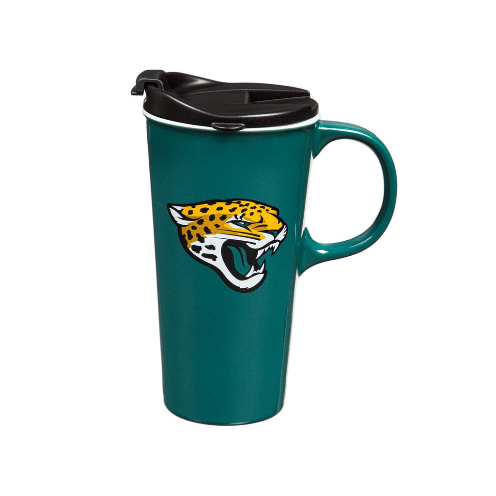 Boxed Travel Latte Jacksonville Jaguars Drink 17oz Travel Latte Boxed 801946614777