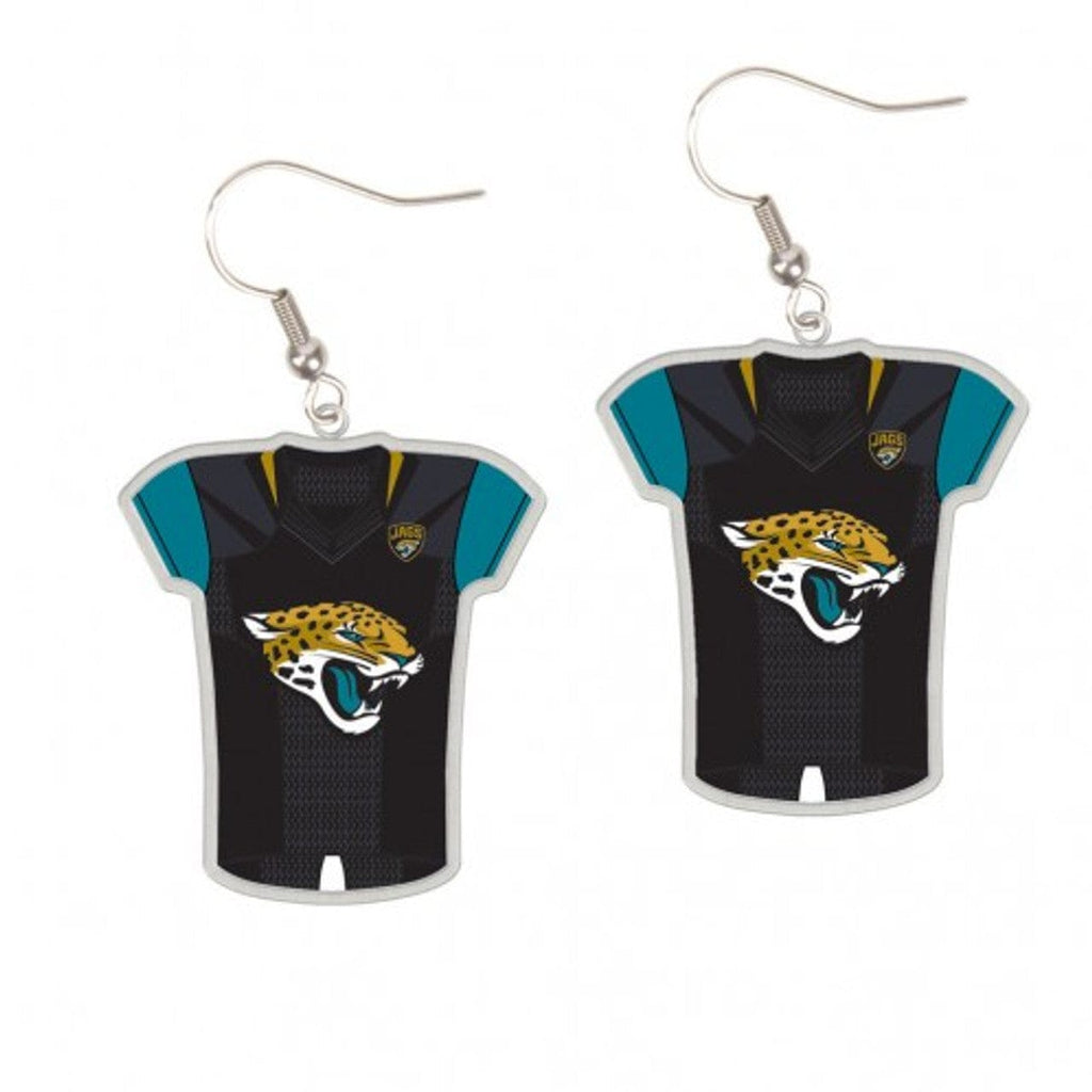 Jewelry Earrings Jersey Jacksonville Jaguars Earrings Jersey Style - Special Order 032085290106