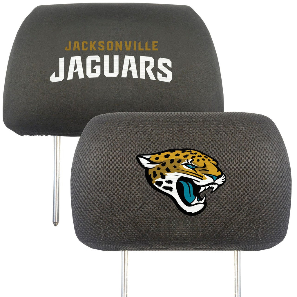 Auto Headrest Covers Jacksonville Jaguars Headrest Covers FanMats 842989025021