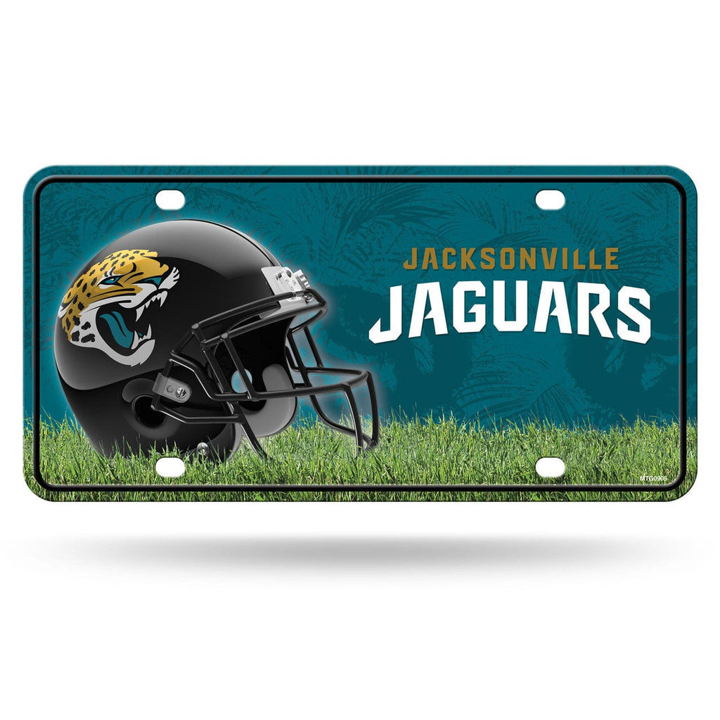 License Plate #1 Fan Jacksonville Jaguars License Plate #1 Fan Primary Logo - Special Order 767345493897