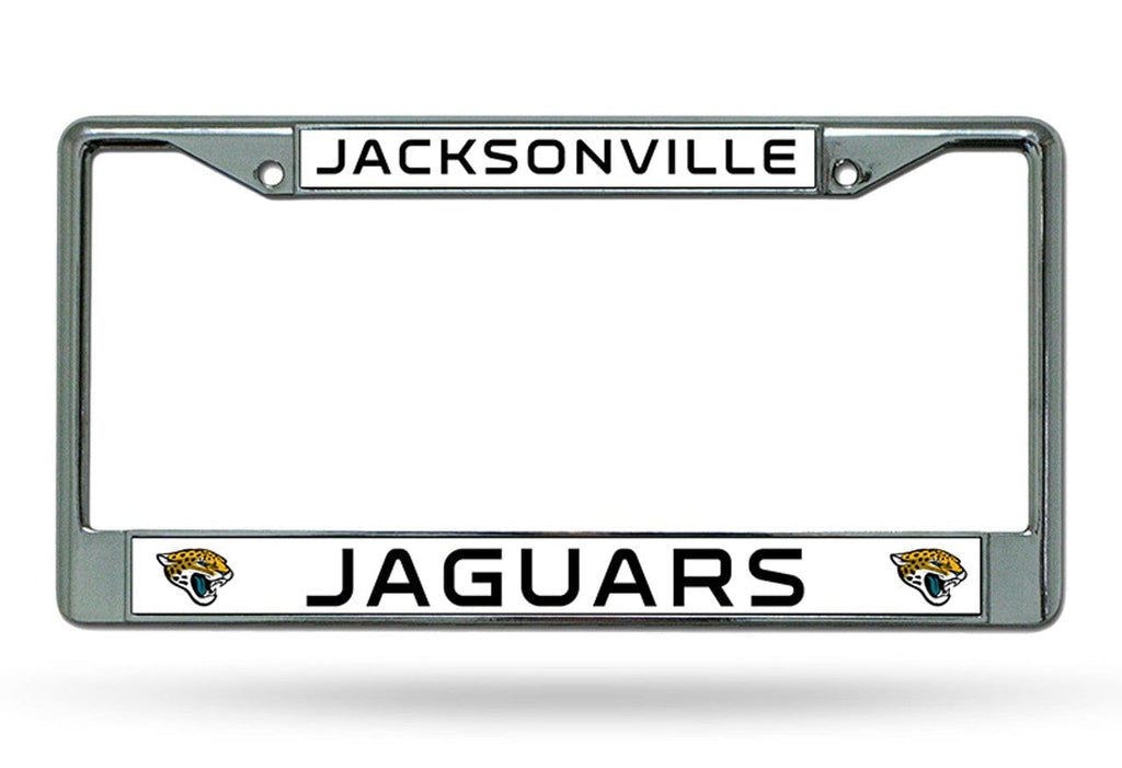 License Frame Chrome Jacksonville Jaguars License Plate Frame Chrome 094746812683