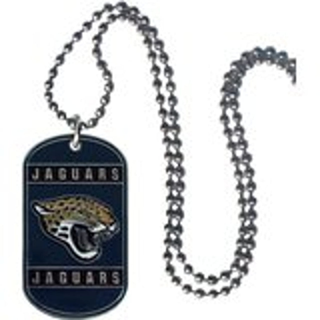 Jewelry Necklace Tag Style Jacksonville Jaguars Necklace Tag Style - Special Order 754603125577