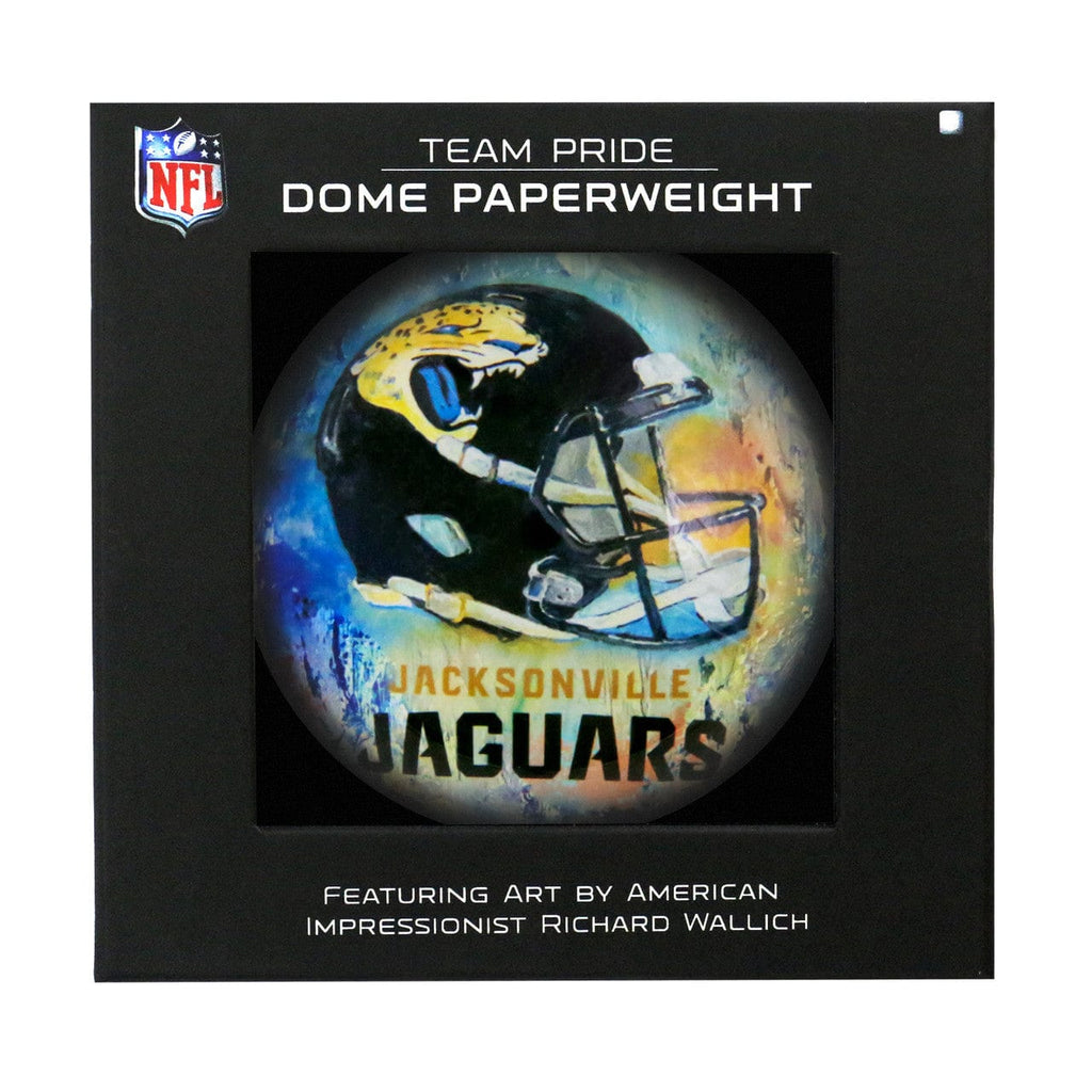 Paperweight Domed Jacksonville Jaguars Paperweight Domed 810079446339