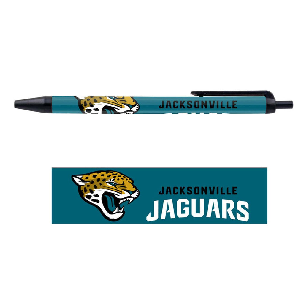 Pens Click Style 5 Pack Jacksonville Jaguars Pens 5 Pack 032085584083