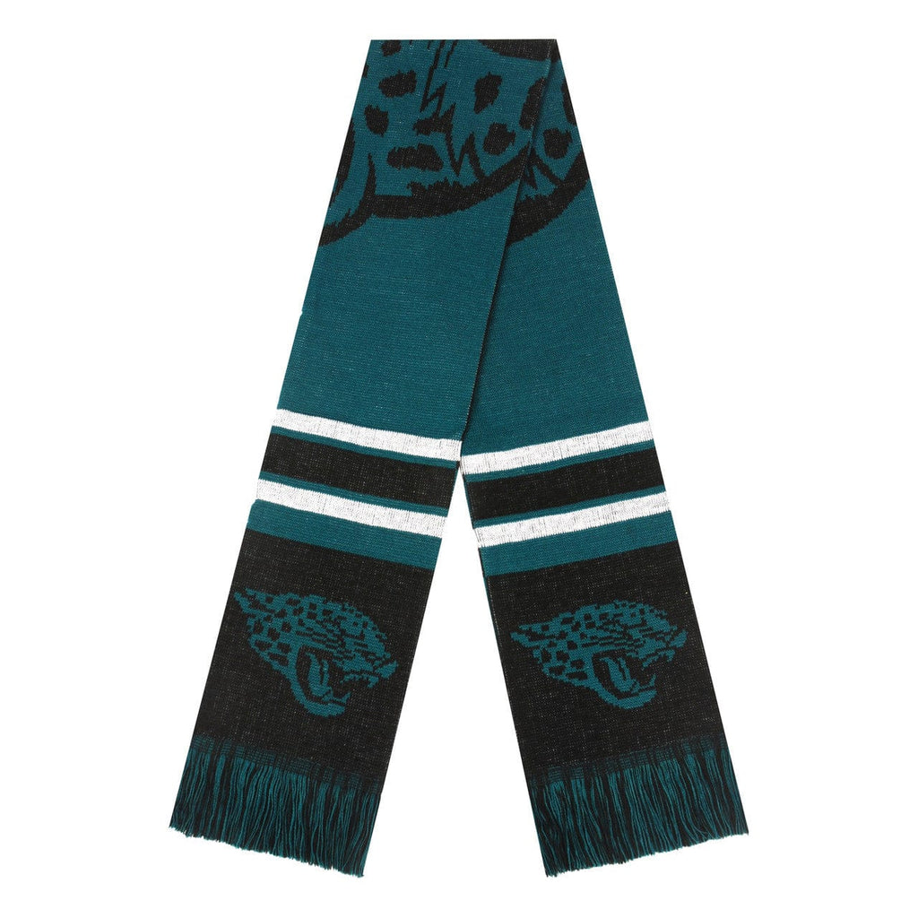 Scarf Colorblock Big Logo Style Jacksonville Jaguars Scarf Colorblock Big Logo Design 191418968553