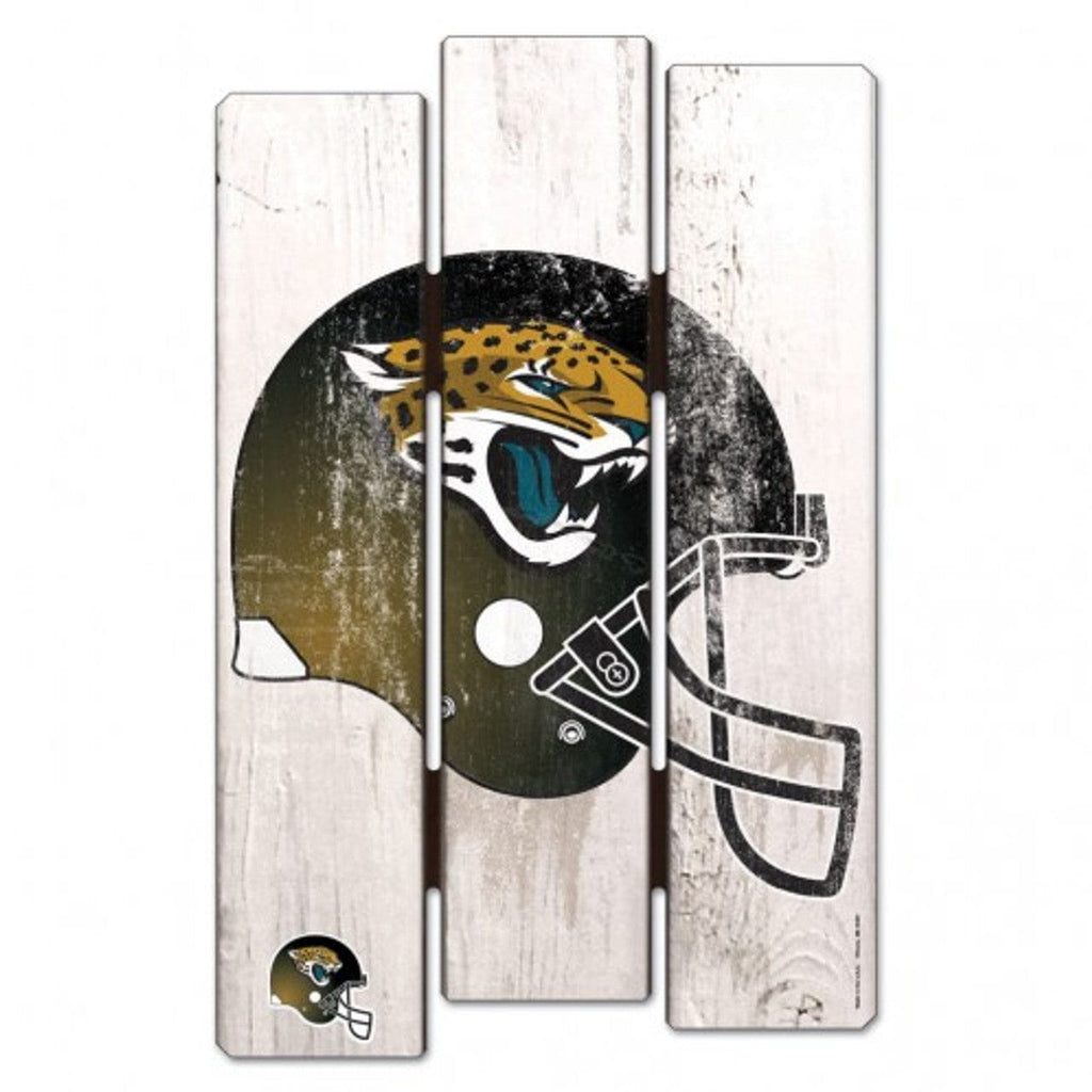 Sign 11x17 Fence Jacksonville Jaguars Sign 11x17 Wood Fence Style 032085112422