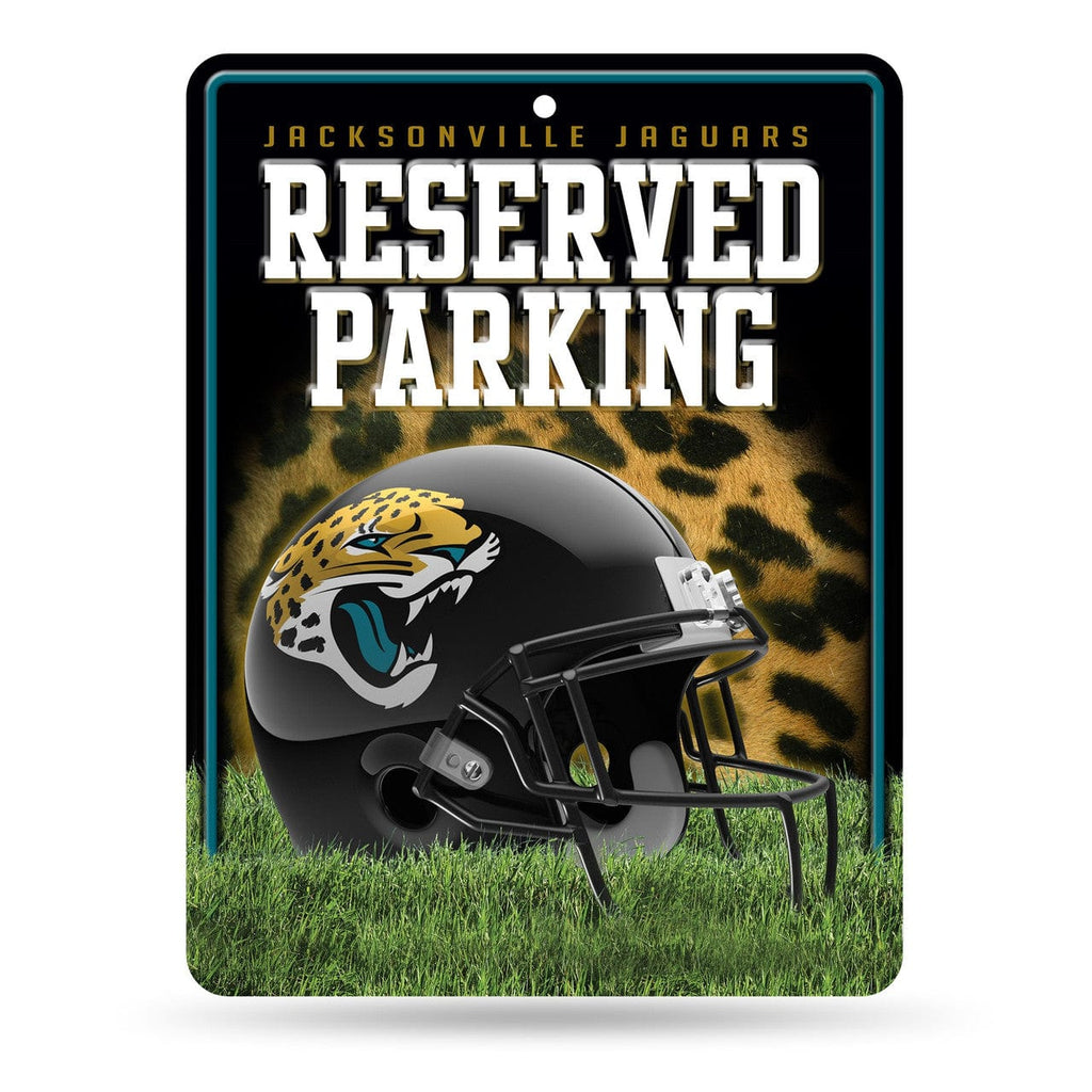 Sign Metal Parking Jacksonville Jaguars Sign Metal Parking - Special Order 767345496935