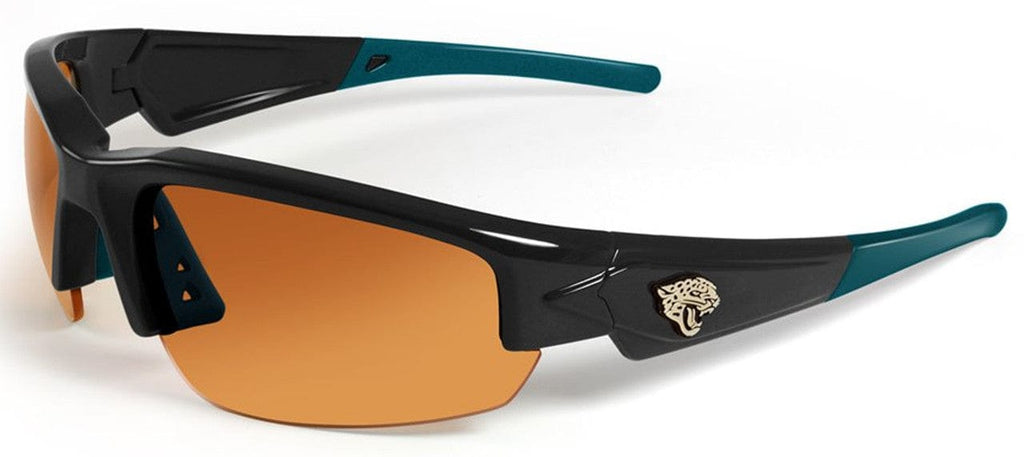 Sunglasses Dynasty 2.0 Jacksonville Jaguars Sunglasses - Dynasty 2.0 Black with Teal Tips 794504228755