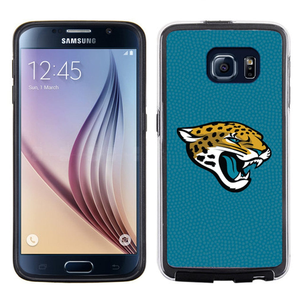 Phone Case Samsung Galaxy S6 Jacksonville Jaguars Team Color NFL Football Pebble Grain Feel Samsung Galaxy S6 Case - 637057043133