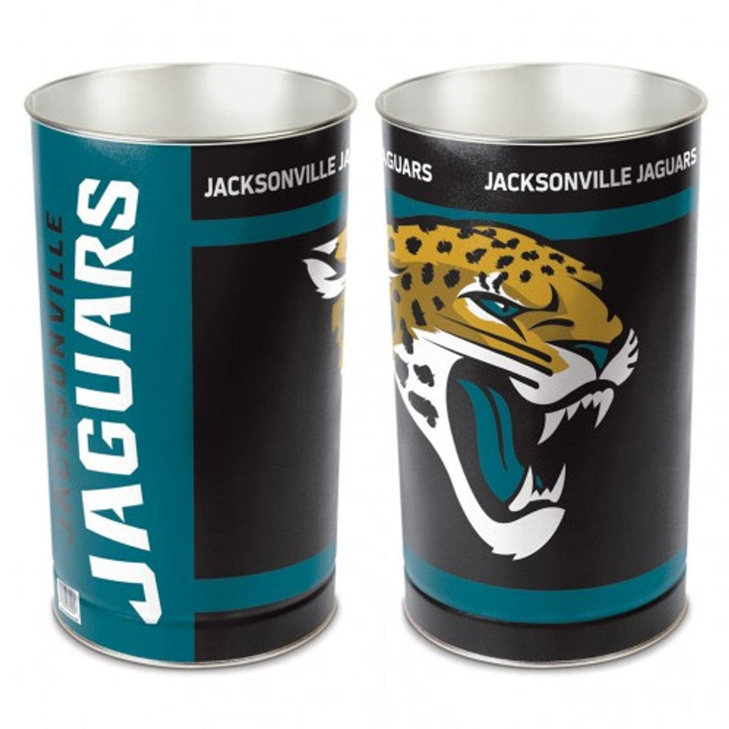 Wastebasket Jacksonville Jaguars Wastebasket 15 Inch 010943820306