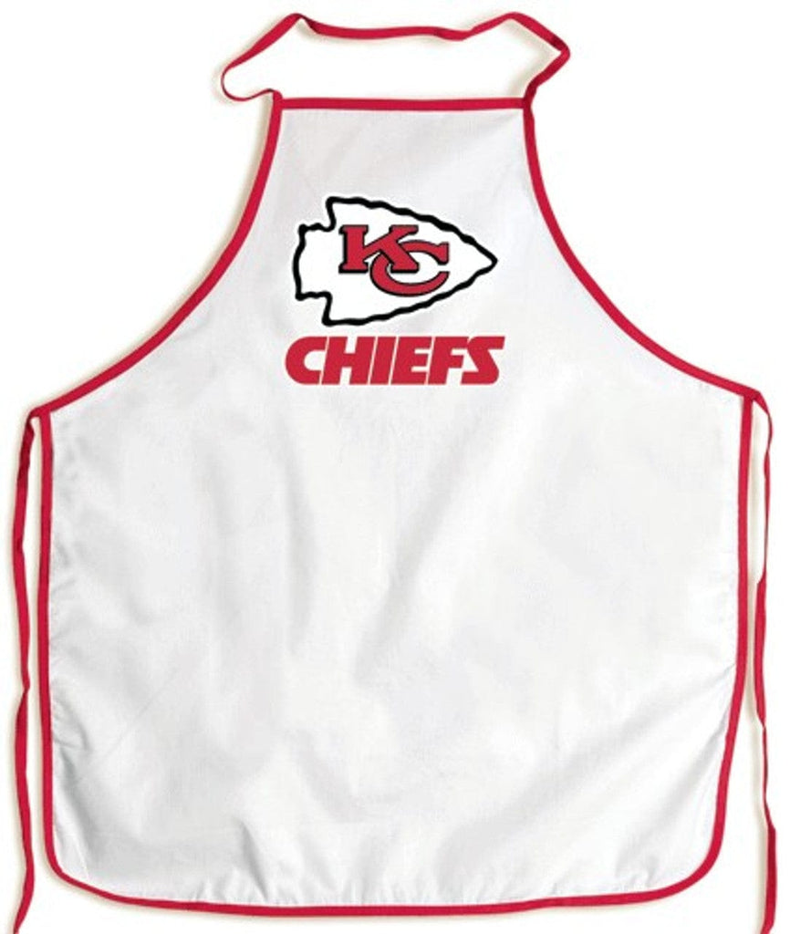 Apron and Chef Hat Set Kansas City Chiefs Apron Grilling BBQ Style 099606790033