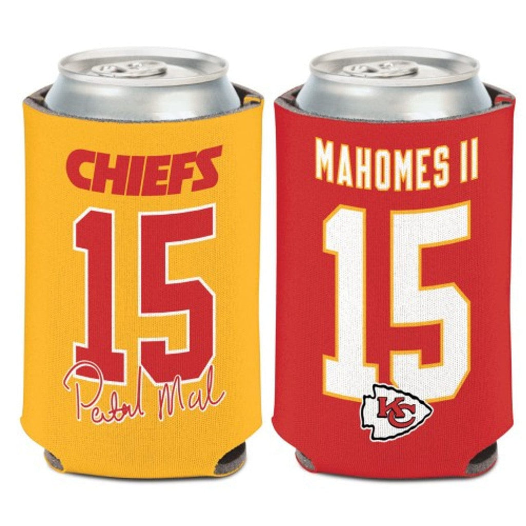 Can Cooler Kansas City Chiefs Can Cooler Patrick Mahomes Number Design 194166062337