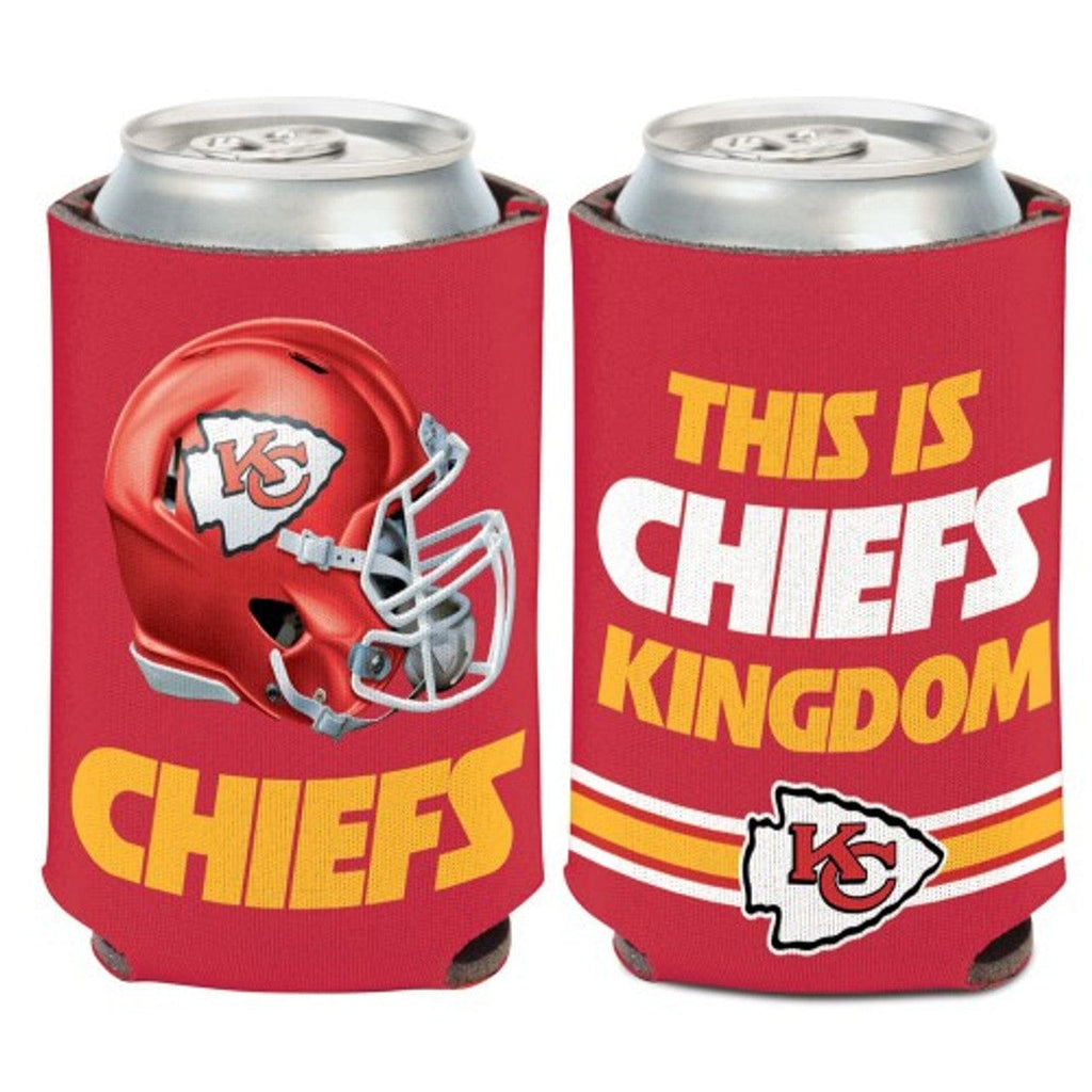 Can Cooler Kansas City Chiefs Can Cooler Slogan Design 032085227263