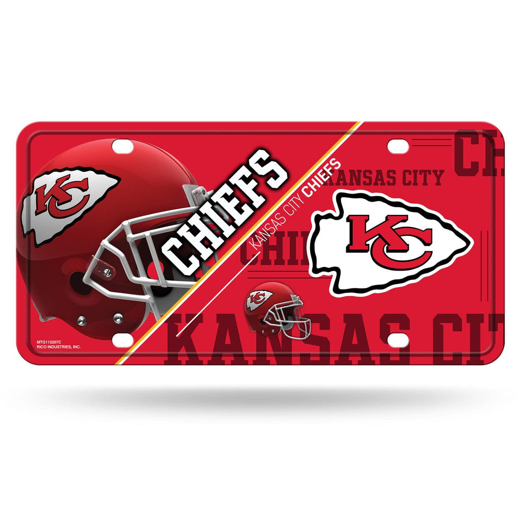 License Plates Metal Kansas City Chiefs License Plate Metal 767345485113