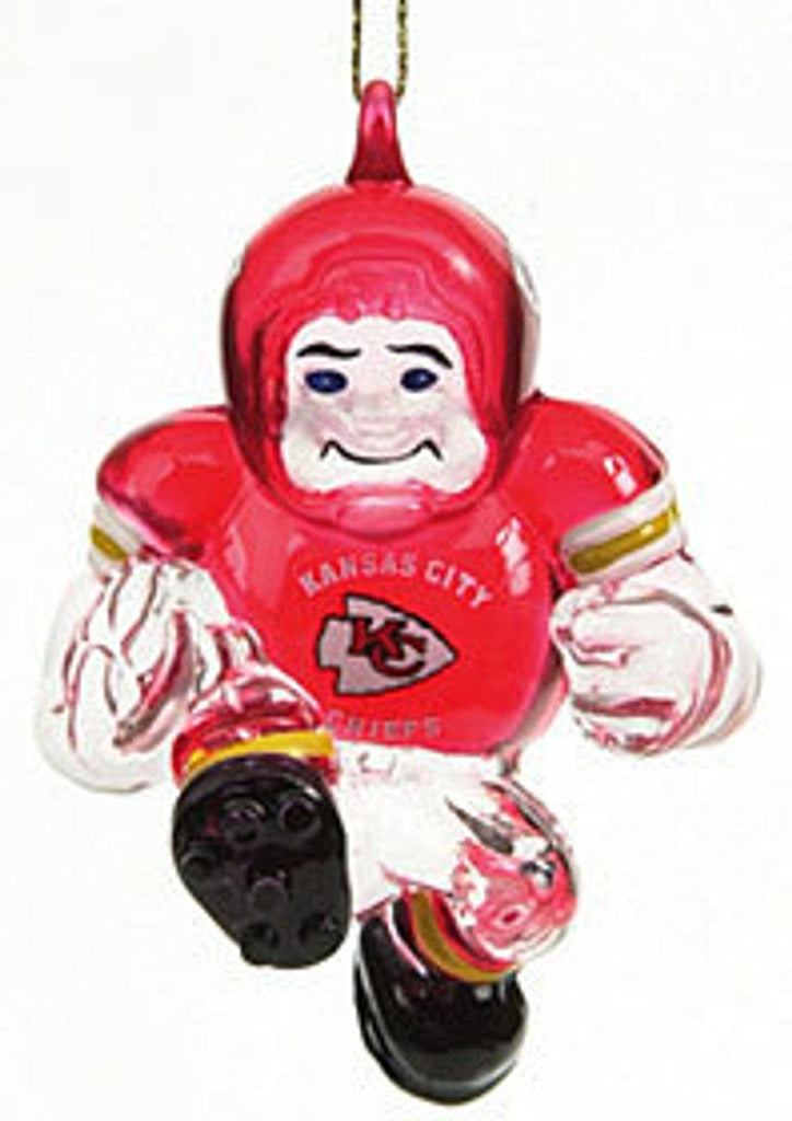 Kansas City Chiefs Kansas City Chiefs Ornament 3 Inch Crystal Halfback CO 801946164364