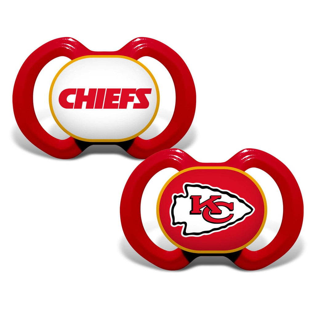 Kansas City Chiefs Kansas City Chiefs Pacifier 2 Pack Alternate 705988005565